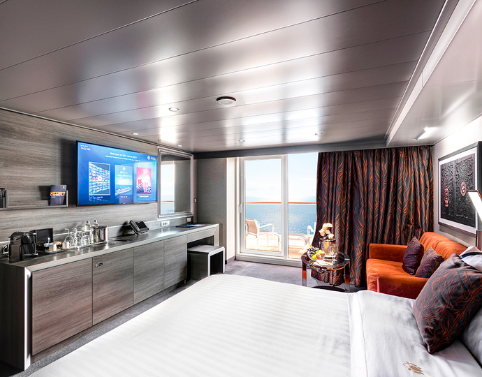 Cabine Suítes MSC Yacht Club